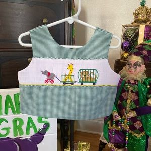 NWOT Tricia Smocked Infant Girls Top size 12M